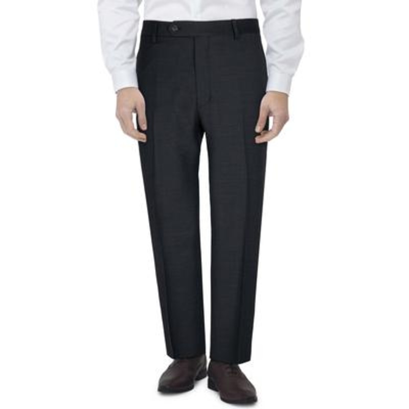 Tommy Hilfiger Men's Th Flex Stretch Suit Pants Charcoal 32 X 34