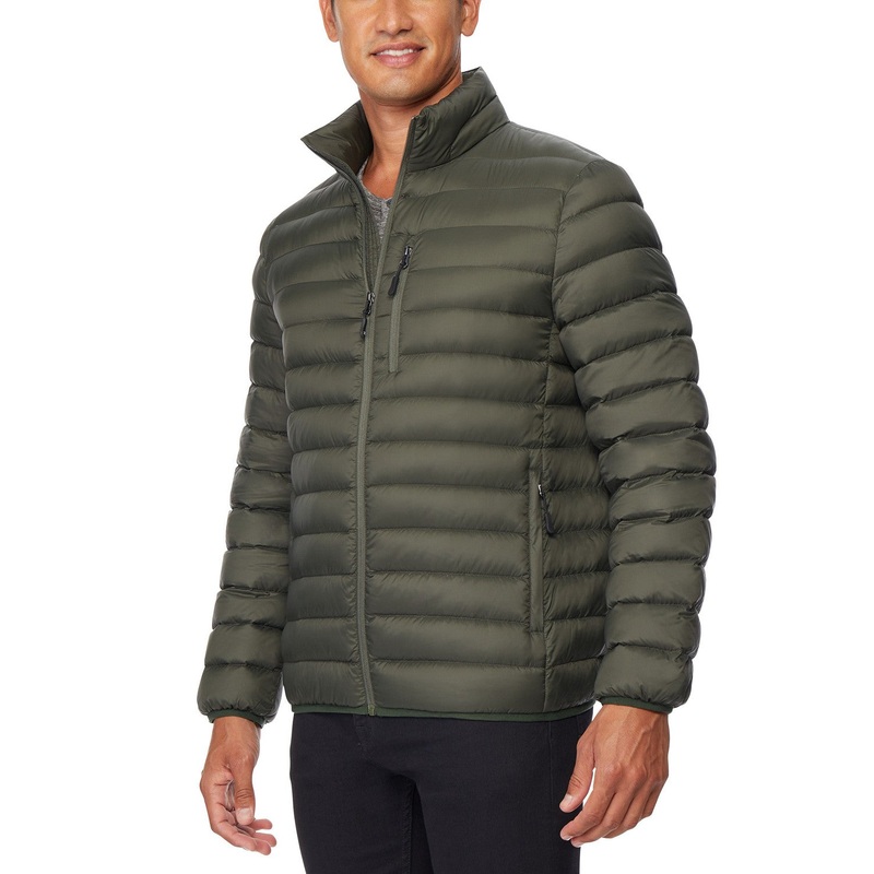 32 Degrees Men's Down Packable Jacket XXL 2XL Summer Leaf Green