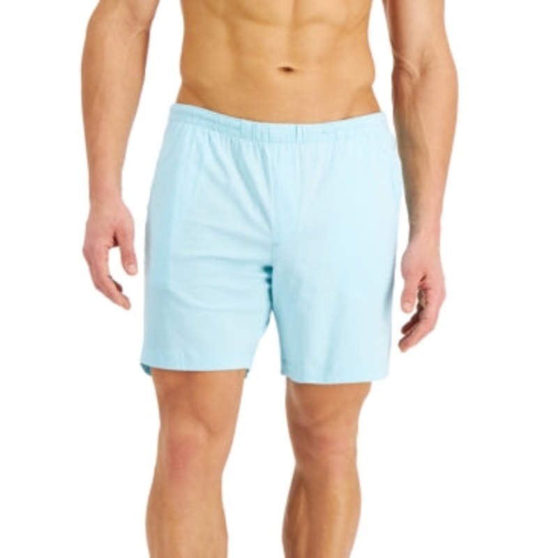 Alfani Men's Quickdry Blue Pajama Shorts Xl