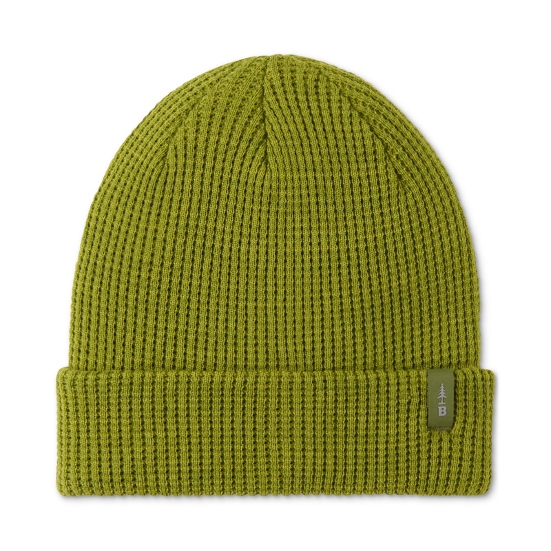 Bass Outdoor Men's Waffleknit Beanie Brown Osfa Reg