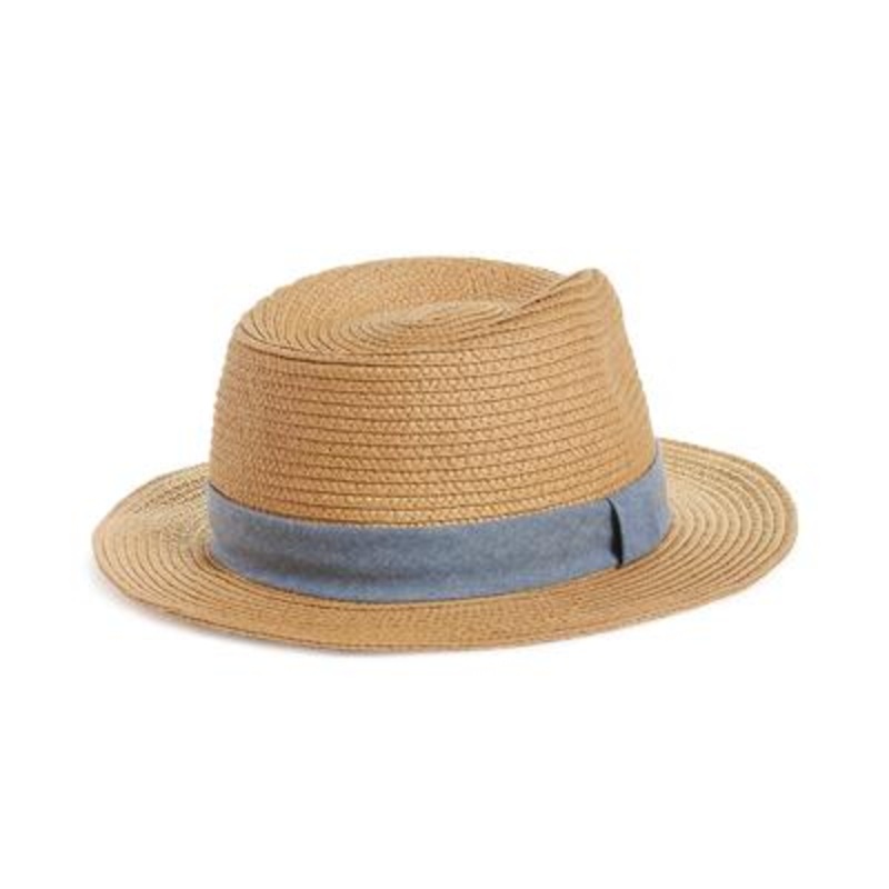 Club Room Men's Wide Brim Hat  Dark Beige OSFA
