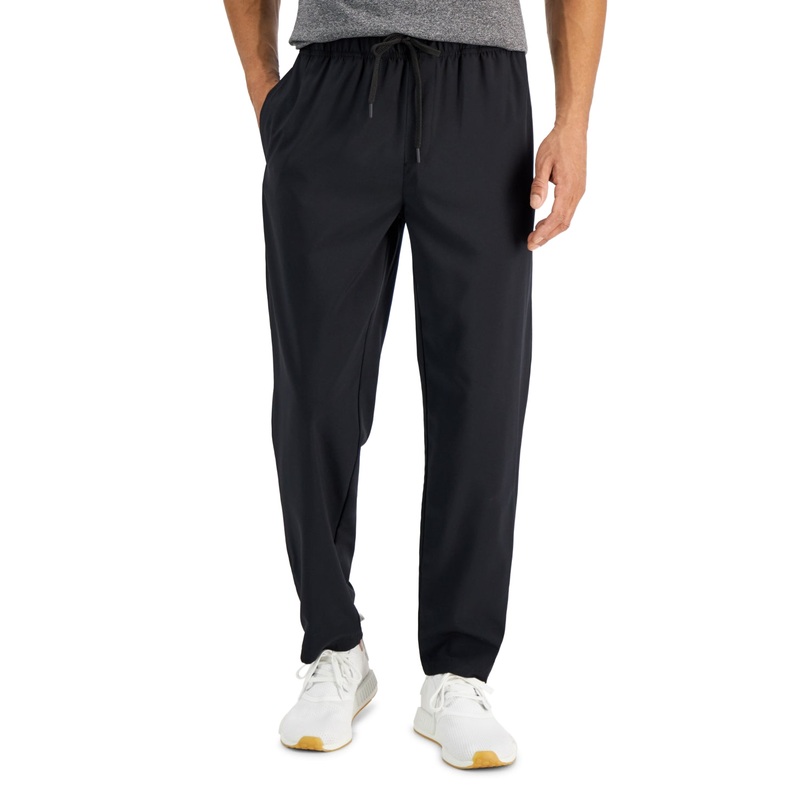 ID Ideology Men's Woven Tapered Pants Black 3XL