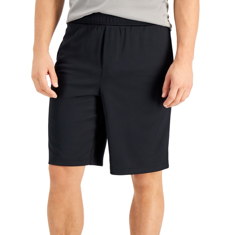 Id Ideology Mens Mesh Break Shorts Black Medium
