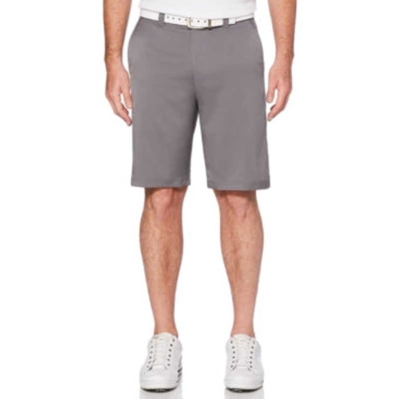 Pga Tour Mens Moisturewicking Cargo Golf Shorts  Gray 40 Reg