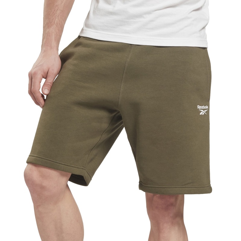 Reebok Men's Identity Slimfit Logoprint Shorts  Green 3Xl