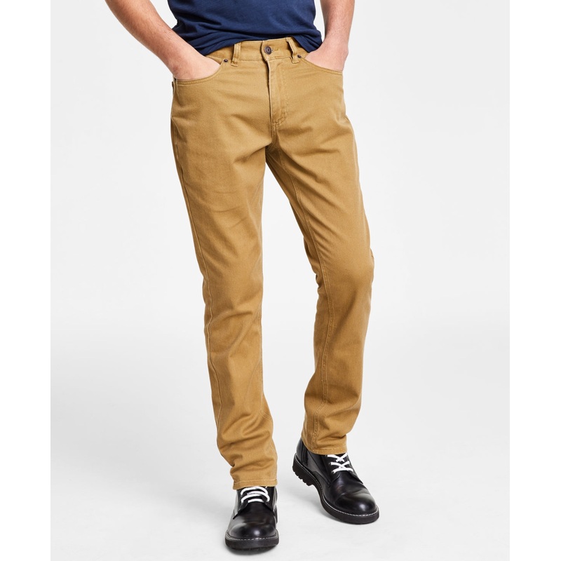 Sun + Stone Men's Mark Slim fit Jeans Dark Beige 36 Reg