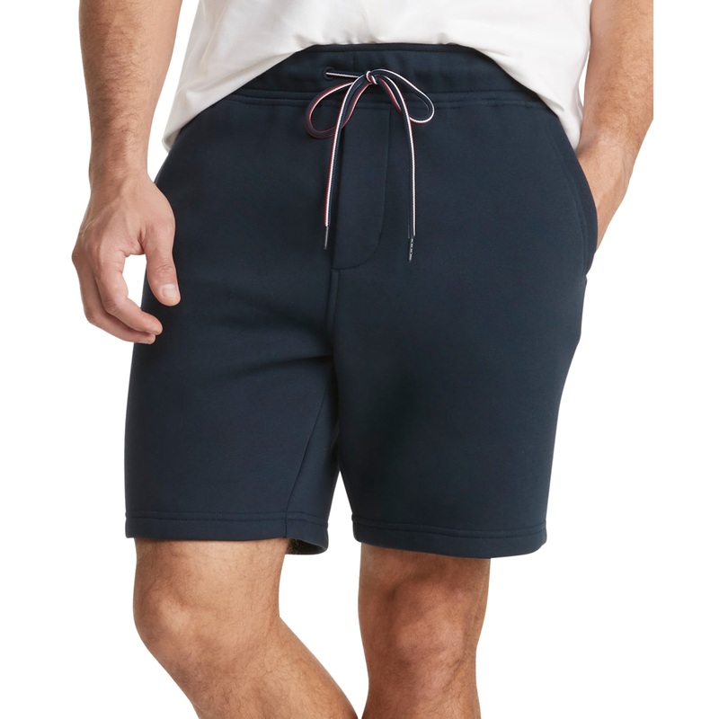 Tommy Hilfiger Men's Shep Comfort Fit Fleece Sweat Shorts Navy Xxl