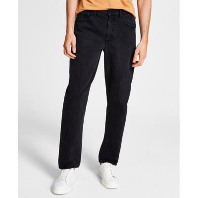And Now This Men's Nolan's Relaxed tapered Fit Jeans  Nolans Black 34X29