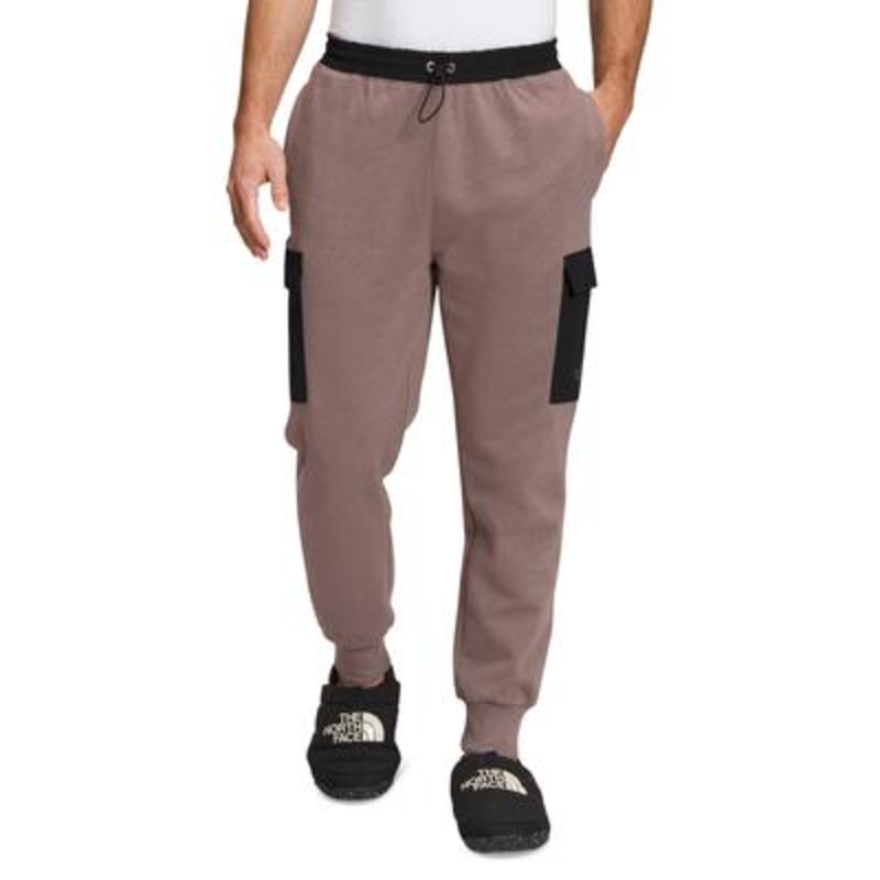 North Face Men's Coordinates Cargo Jogger Sweatpants Deep Taupe Small