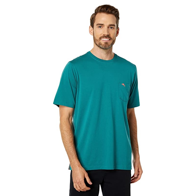 Tommy Bahama Mens Bali Teal T shirt  Small