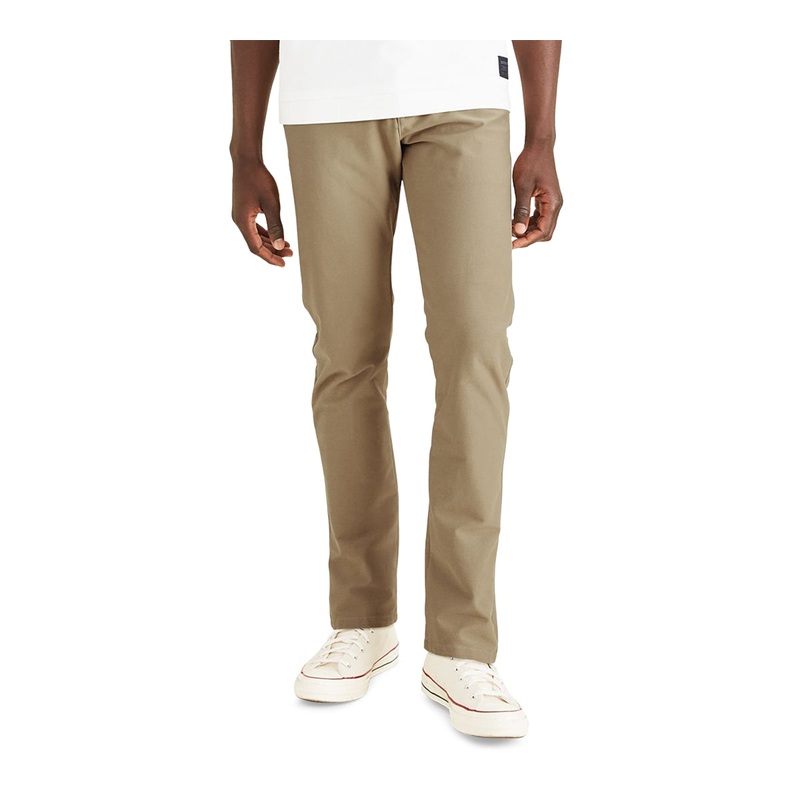 Dockers Comfort Knit Chino Men's Slim Fit 34 X 34 Beige Khaki Pant
