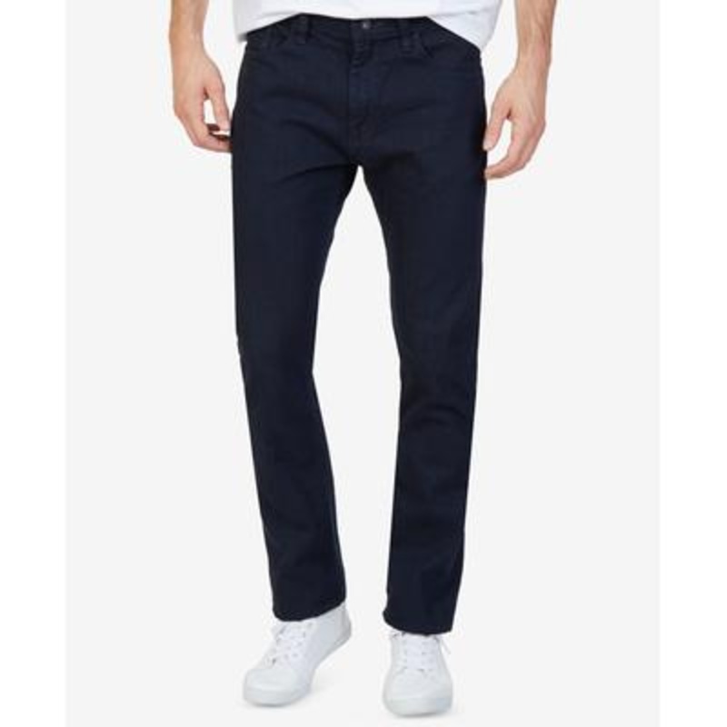 Nautica Men's Stretch Straight leg Jeans Dark Blue 34 X 32