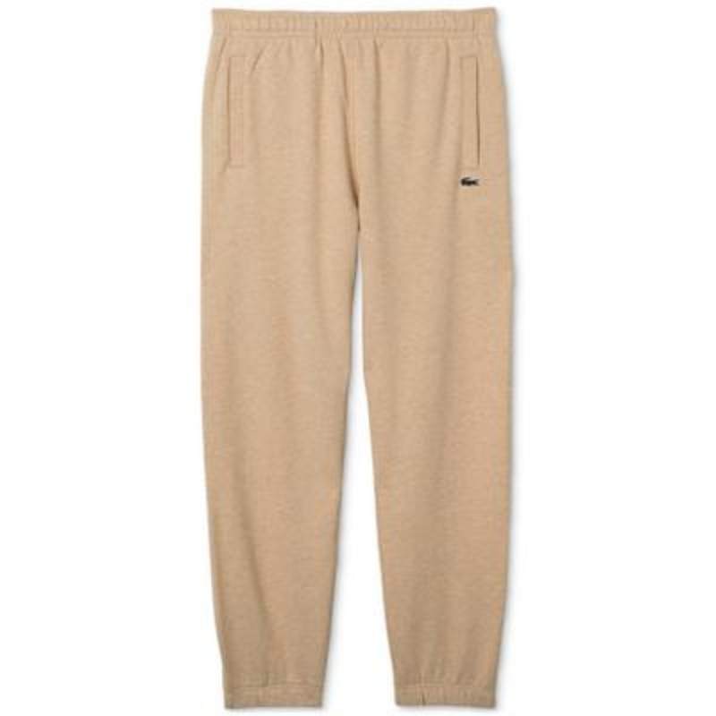 Lacoste Men's Cotton Logo Sweatpants Beigekhaki Size 3XL