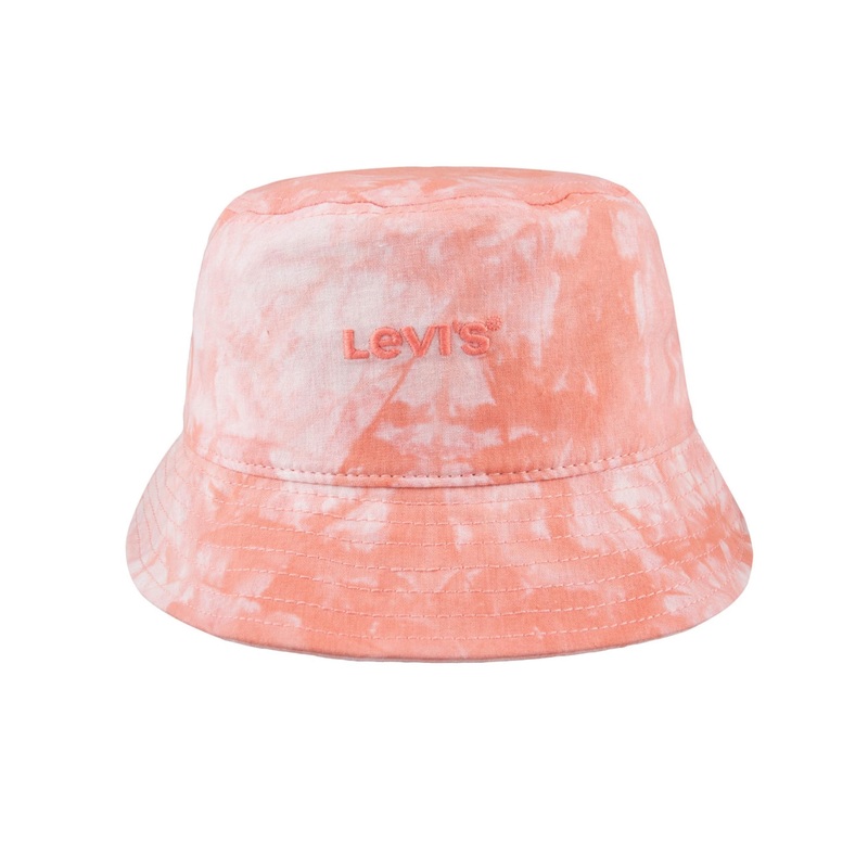 Levi's Men's Pink Tonal Tie Dye Bucket Hat OSFA