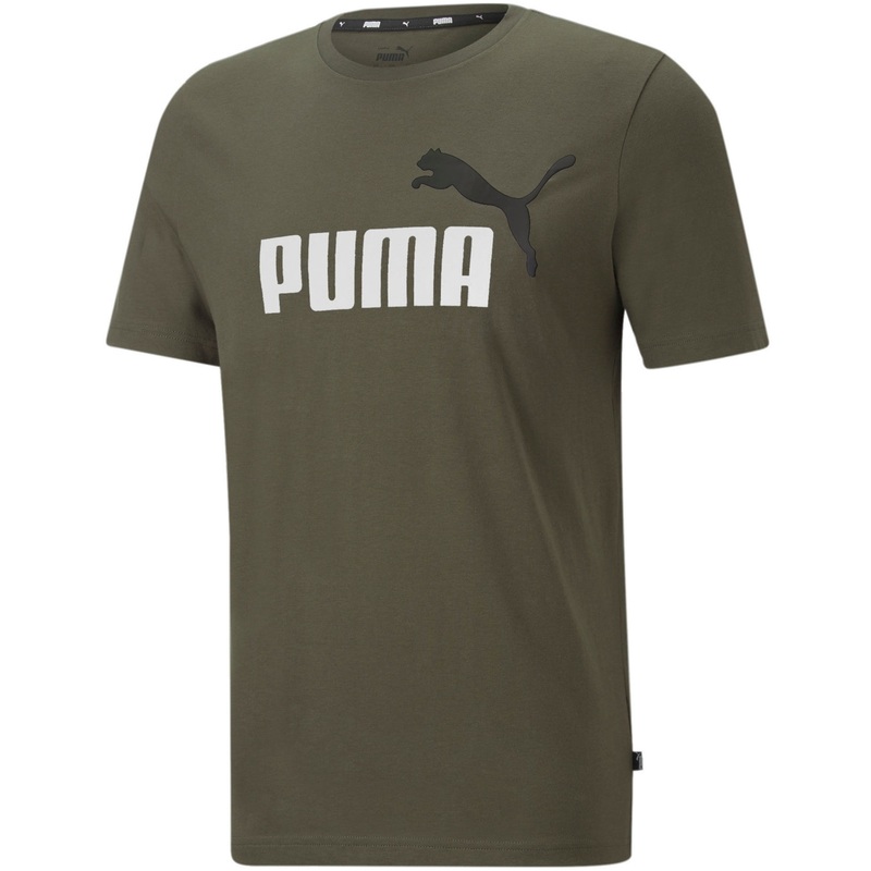Puma Men's Graphic Crewneck Tshirt Green Xxl