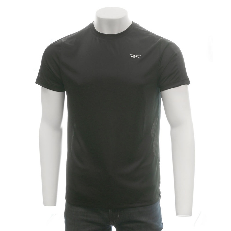 Reebok Mens Fitness Workout Shirt Black Small