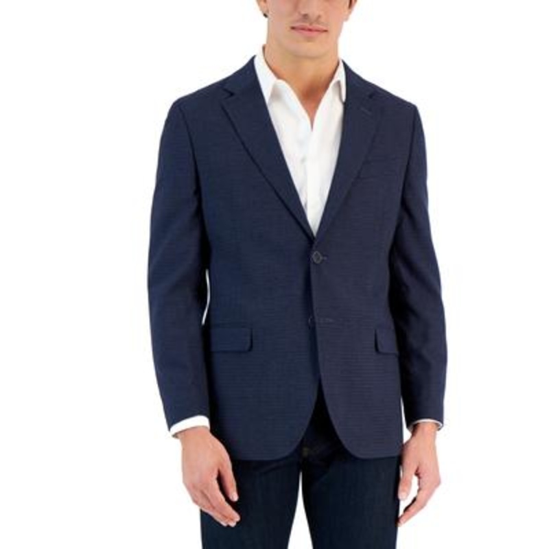 Vince Camuto Men's Slim fit Navy Sport Coat  Size 50 R/M37.5