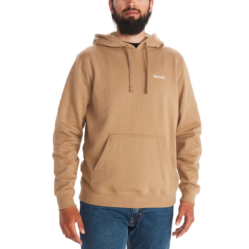 Marmot Mens M Dot Hoody Cocoa Small Sweatshirt