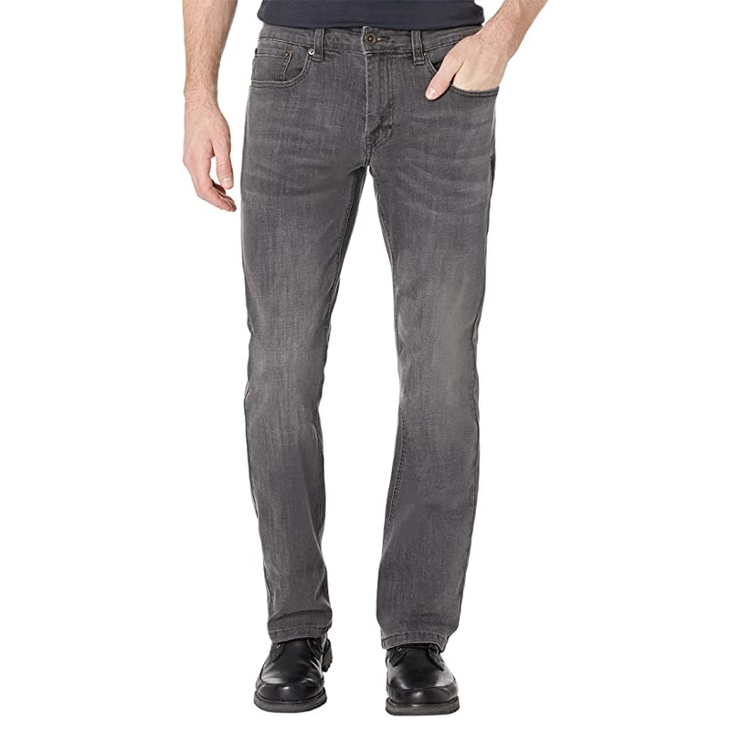 Caterpillar Tech Fabric Straight Jeans Dark Grey 38 X 32 Men's