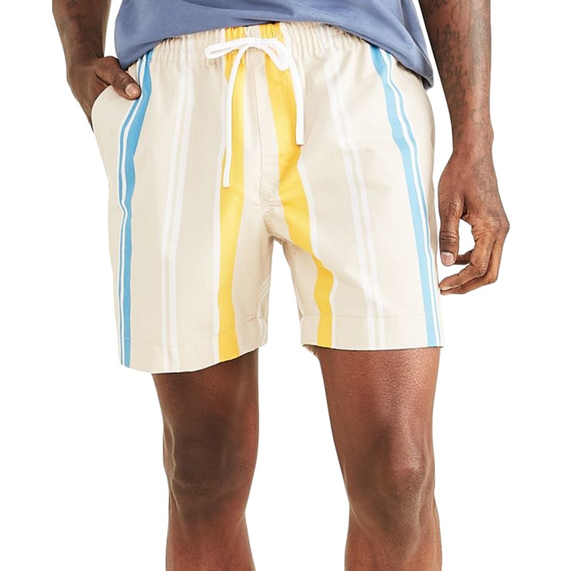 Dockers Men's Playa Drawstring Shorts Sahara Khaki Xxl