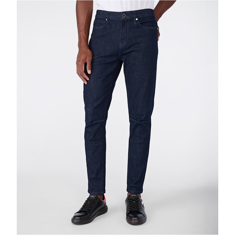 Karl Lagerfeld Paris Men's Denim Dark Blue Jeans Size 38 Tapered Stretch