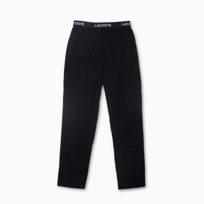 Lacoste Men's Cotton Pajama Pants  Xxl Black