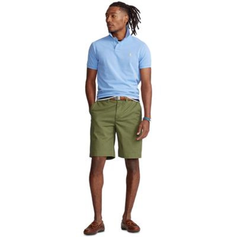 Polo Ralph Lauren Men's 10" Relaxed Fit Chino Shorts  Army Olive Green  30Reg