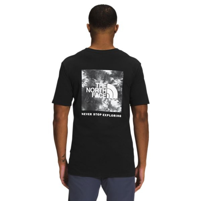 The North Face Black Xl Short Sleeve Print Box Tshirt