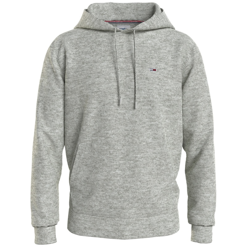 Tommy Jeans Men's Fleece Hoodie Sweatshirt Medium Gray