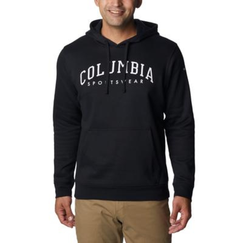 Columbia Big & Tall Varsity Trek Hoodie Sweatshirt LT Large Tall Charcoal Grey