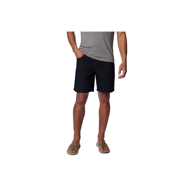 Columbia Mens Regular fit Cargo Shorts 38 / 8 Black Solid