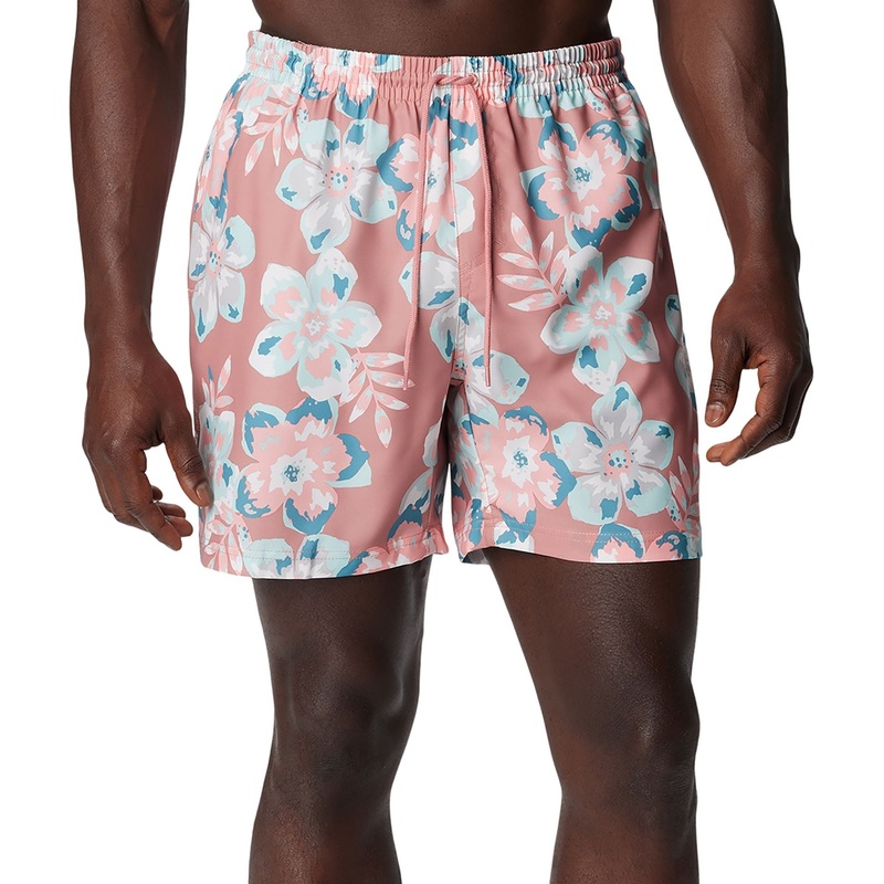 Columbia Mens Regular fit Swim Trunks Swimwear XL / 6 Multicolor Floral