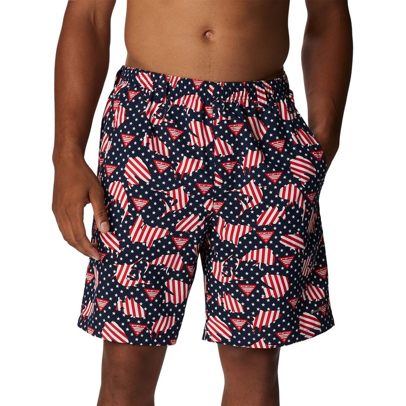 Columbia Mens Regular fit Swim Trunks Swimwear XXL / 6 Blue