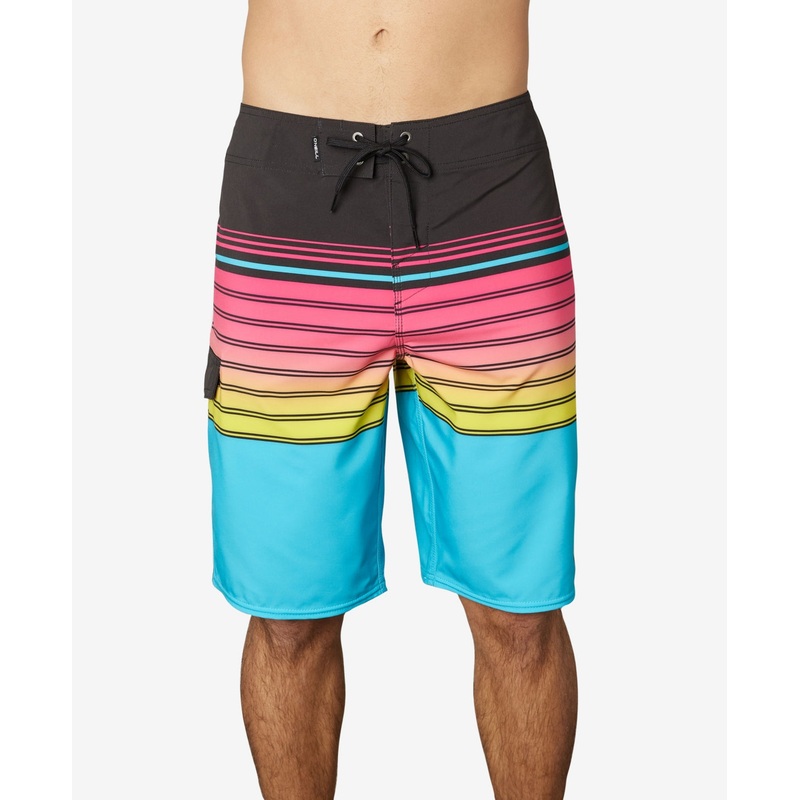 O'Neill Mens Lennox Stretch Boardshorts Fuchsia Pink 38 Reg