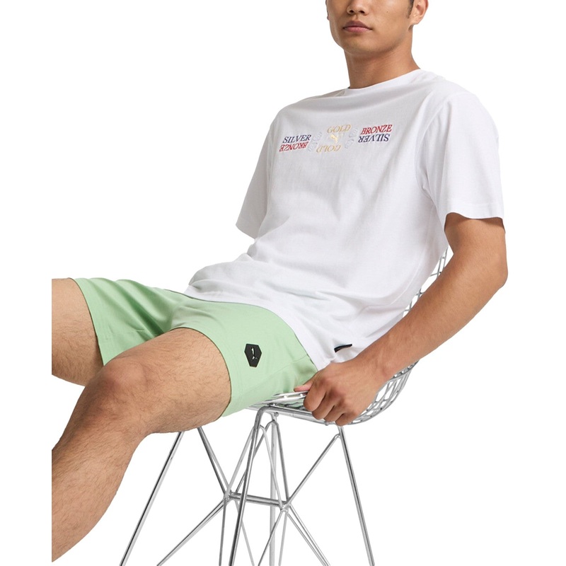 Puma Men Relaxed fit Short Sleeve T-Shirt Shirt XXL White Solid