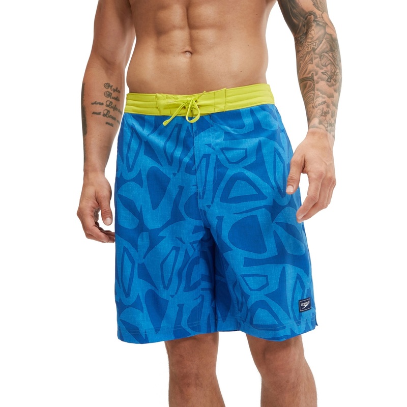 Speedo Mens Regular fit Board Shorts Swimwear Small / 9 Blue