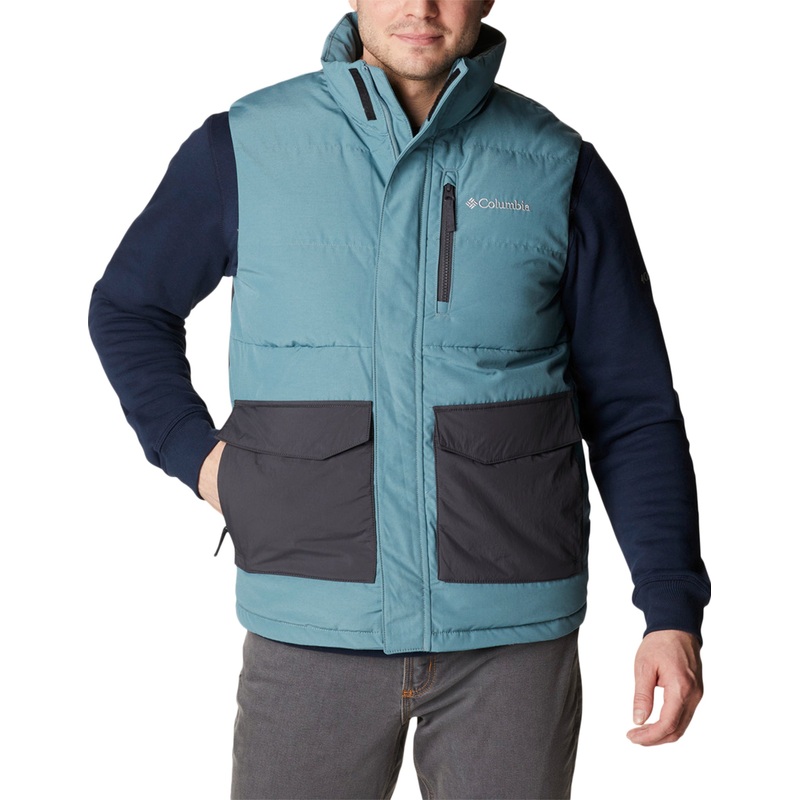 Columbia Men's Marquam Peak Fusion Vest Shark Green Medium