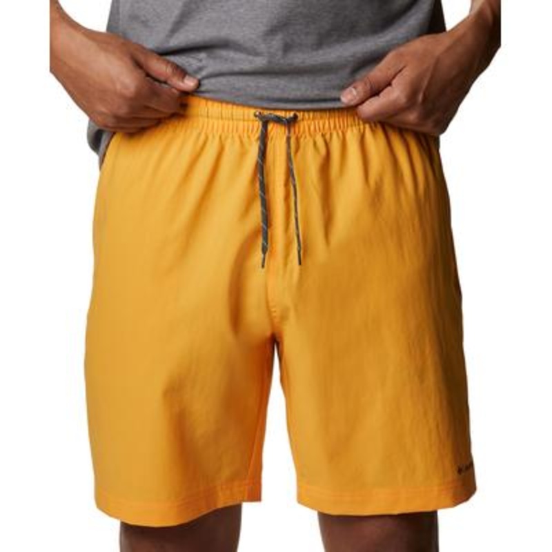 Columbia Mens Summertime Stretch Shorts Orange Large