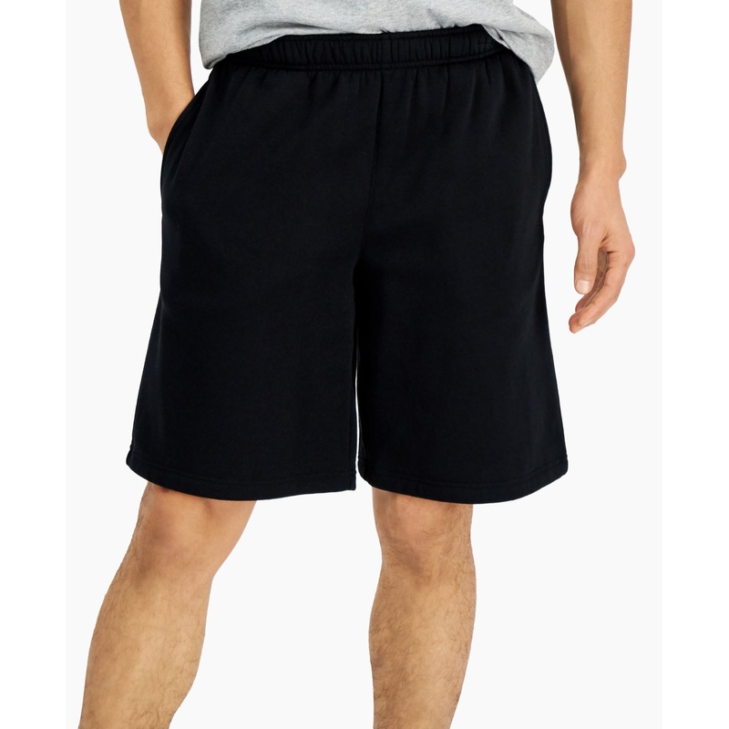 Id Ideology Mens Fleece 10" Inseam shorts Black XL
