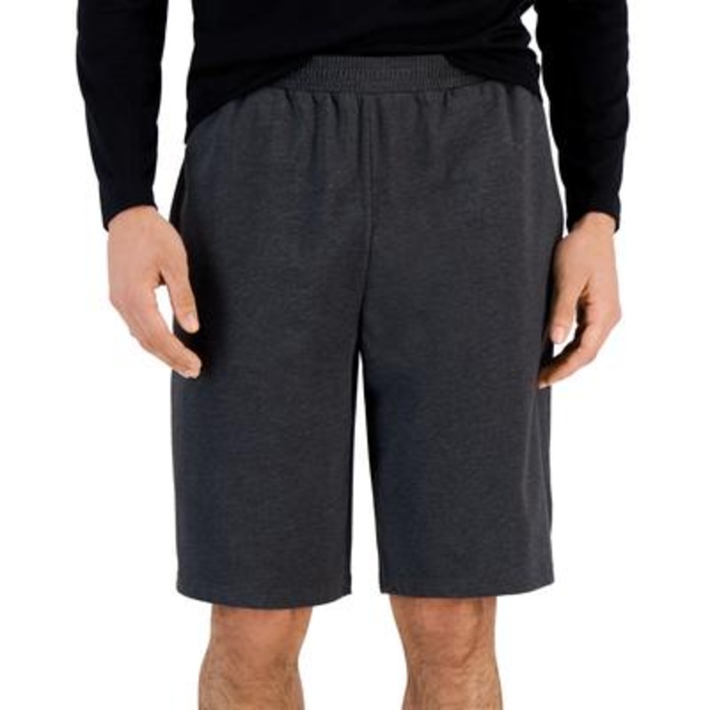 Id Ideology Mens Regular fit Jersey knit Shorts  Grey XLT