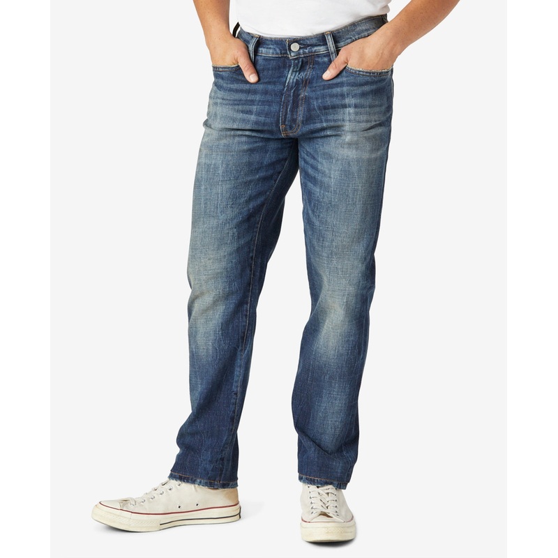 Lucky Brand Mens' 410 Athletic Straight Advanced Jeans Denim Blue 29 X 30