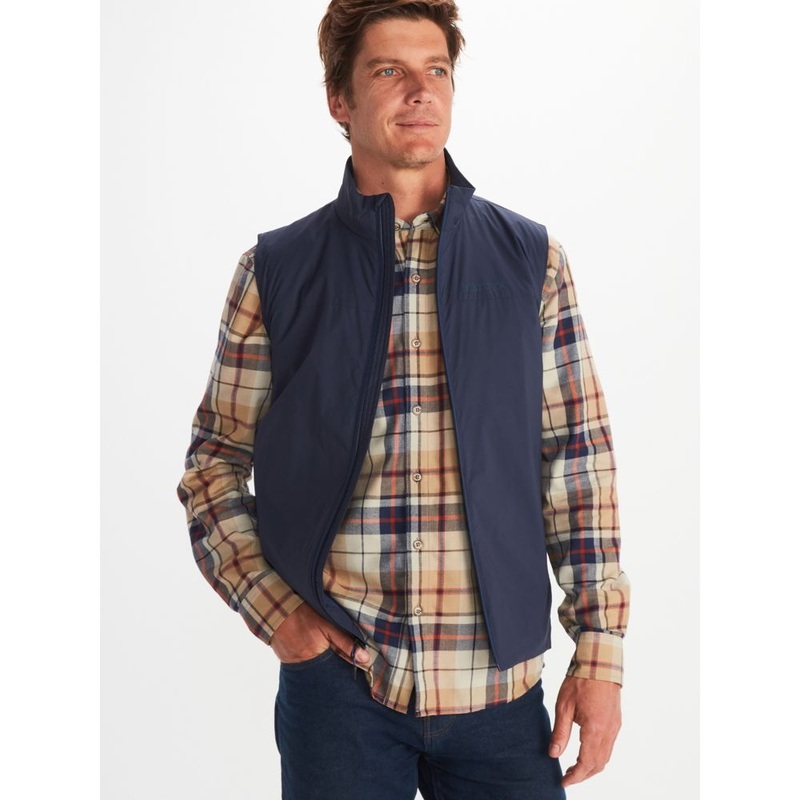 Marmot Mens Novus Lt Hybrid Vest Arctic Navy XL