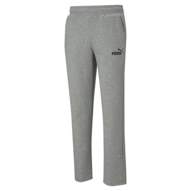 Puma Essentials Logo Fleece Pants Gray Xxl Men's Clothing