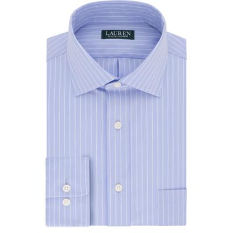 Ralph Lauren Men's Blue Dress Shirt Size 15 / 32 33