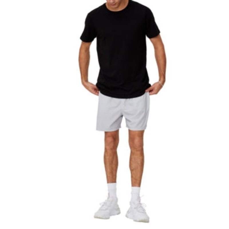 Cotton On Mens Active Tech Shorts Textured Grey XL