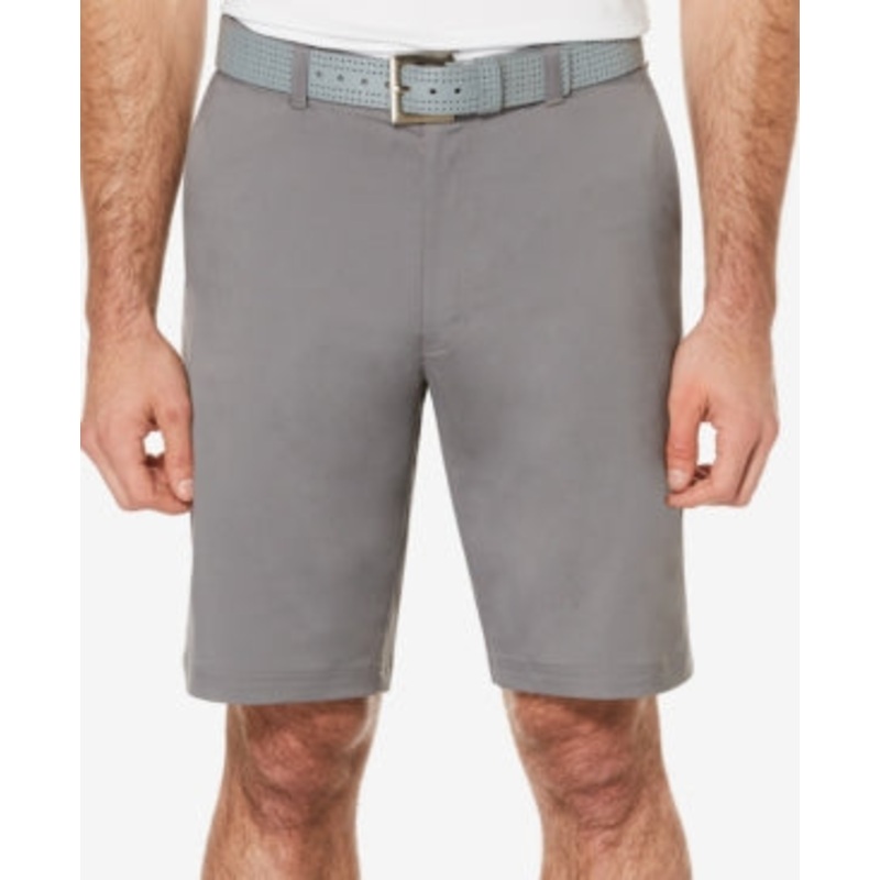 Pga Tour Mens Flat front Shorts Gray 42 Reg