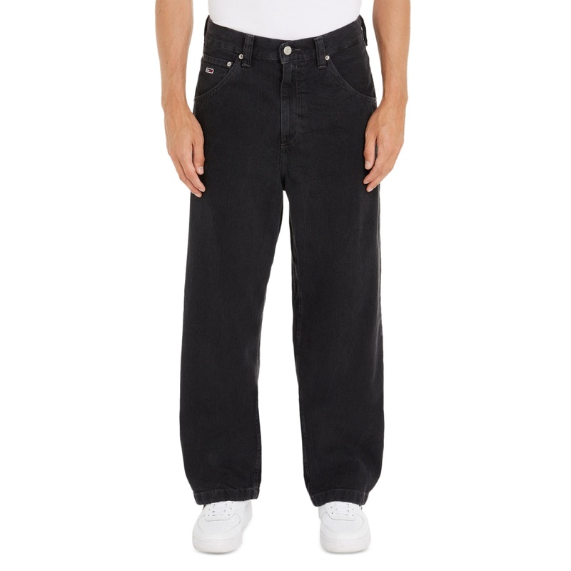 Tommy Jeans Men's Aiden Loose Fit Jean  Denim Black 34X30