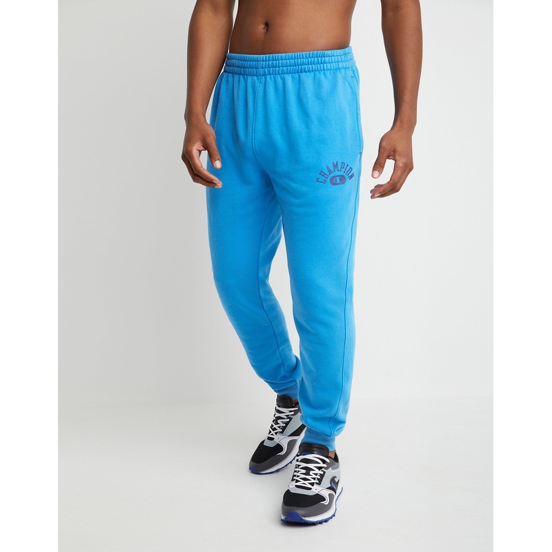 Champion Mens Fleece Fitness Jogger Sweatpants Blue XXL