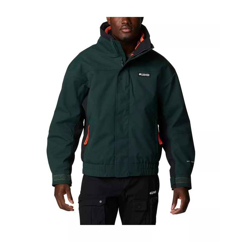 COLUMBIA Men's Field ROC Bugaboo 1986 Interchange Jacket Large Green