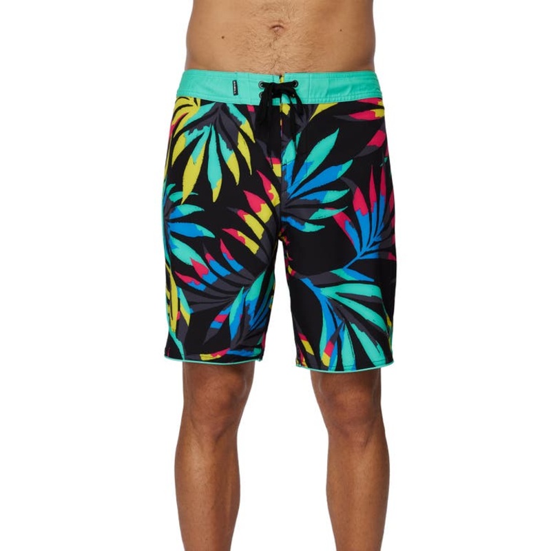 O'Neil Mens Hyperfreak Incognito Boardshorts  Black 38 Reg